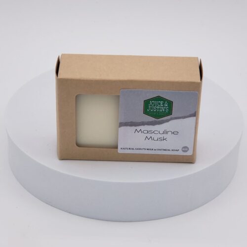 Masculine Musk Goat's Milk & Oatmeal Soap