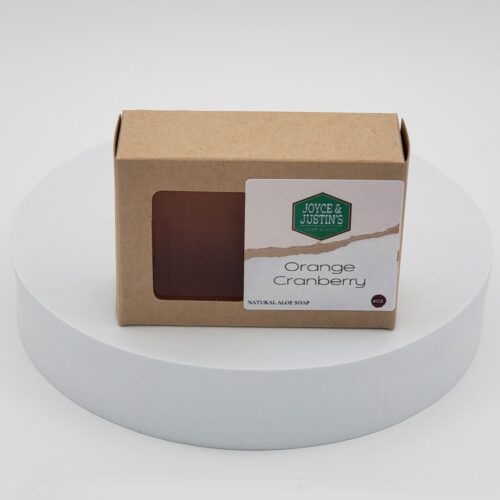 Orange Cranberry Aloe Soap