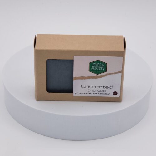 Unscented Charcoal Shea & Cocoa Butter Soap
