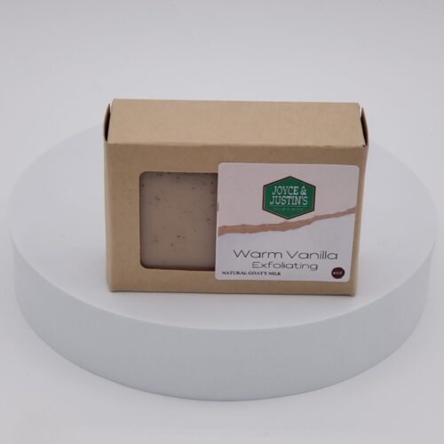 Warm Vanilla Exfoliating Goat's Milk Soap